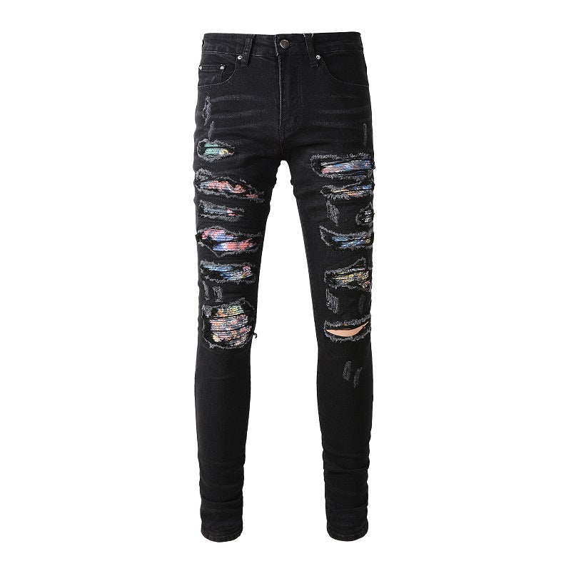 VELCEN Amiri Fashion Jeans  #875