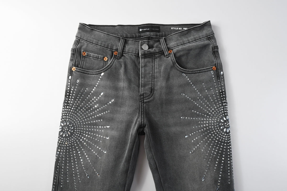VELCEN Purple Brand Jeans #9123