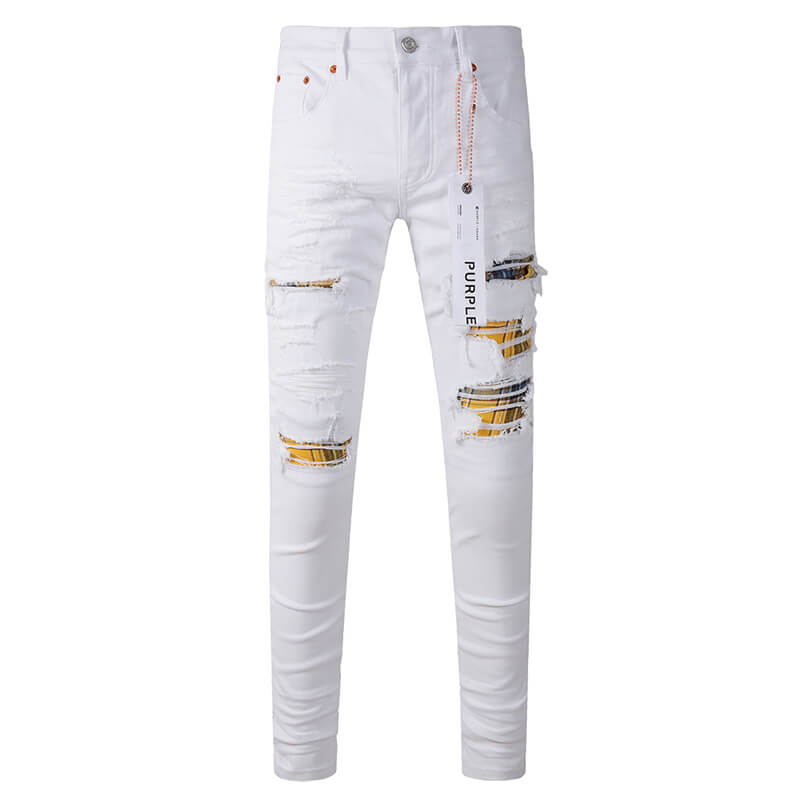 VELCEN Purple Brand Jeans #9046