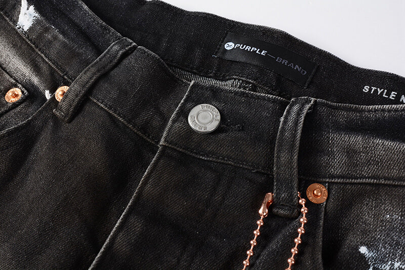 VELCEN Purple Brand Jeans #9030
