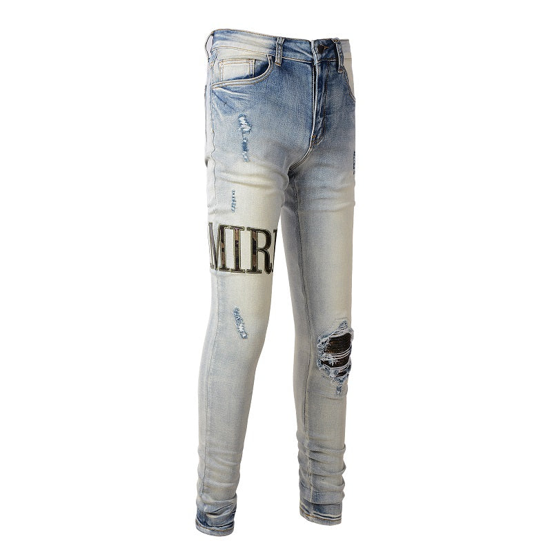 VELCEN Amiri Fashion Jeans  #878