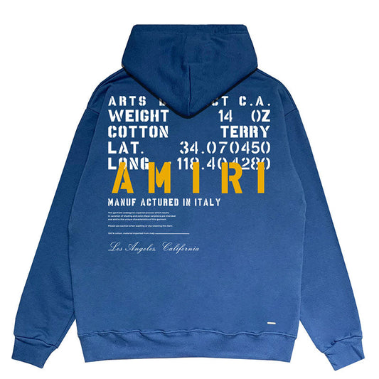 VELCEN Amiri Fashion Hoodies