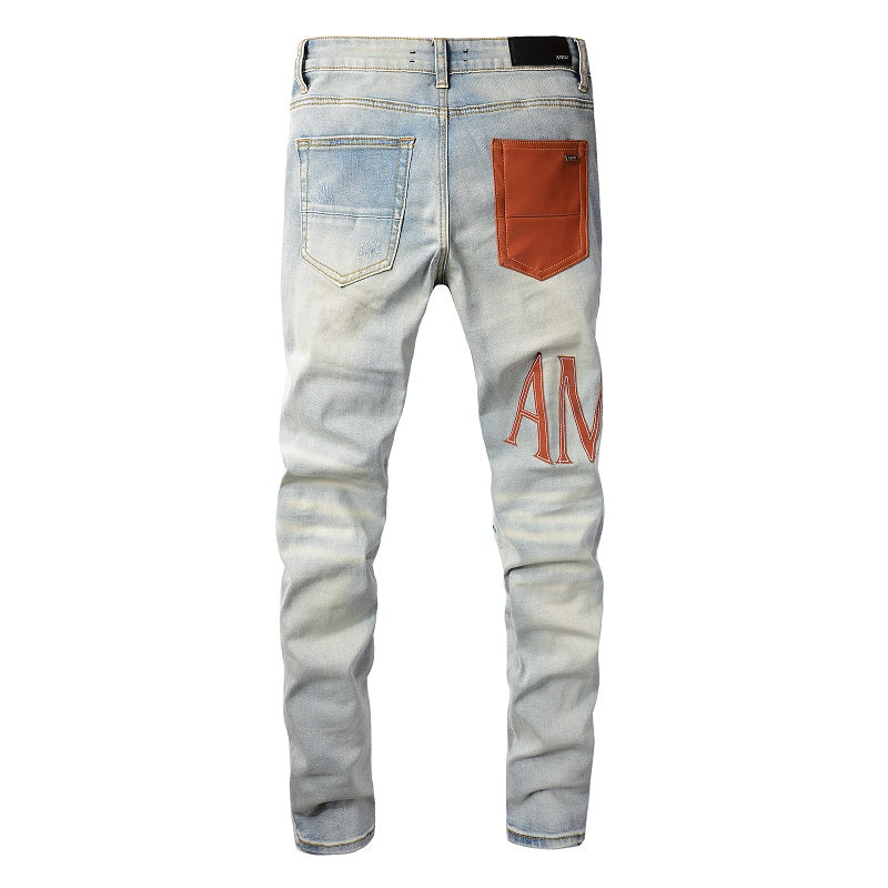 VELCEN Amiri Fashion Jeans  #840