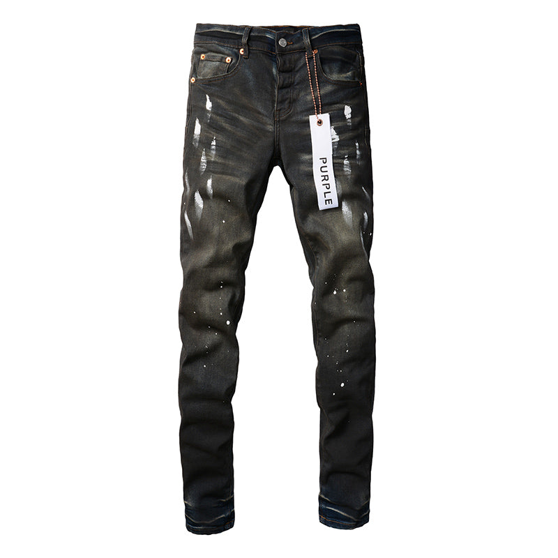 VELCEN Purple Brand Jeans #9036