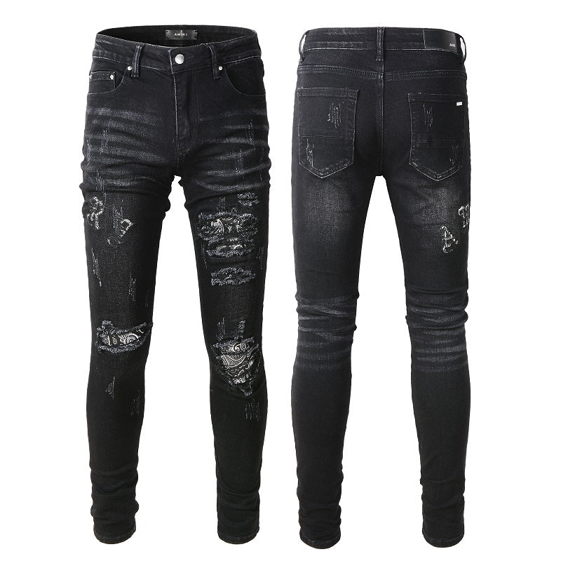 VELCEN Amiri Fashion Jeans  #829