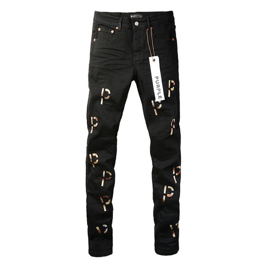 VELCEN Purple Brand Jeans #9008
