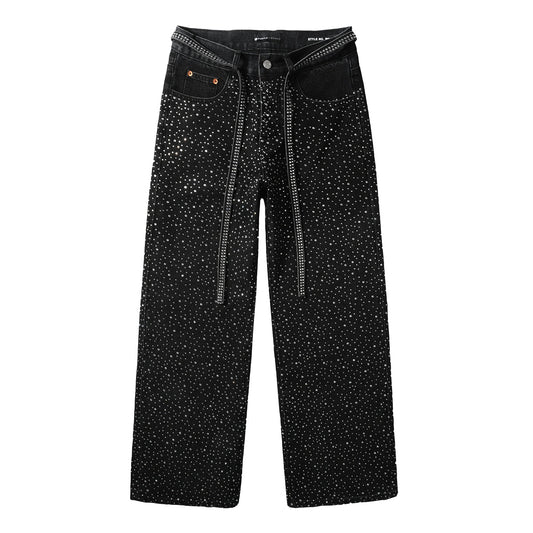 VELCEN Purple Brand Jeans #9128