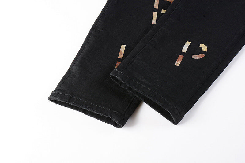 VELCEN Purple Brand Jeans #9008