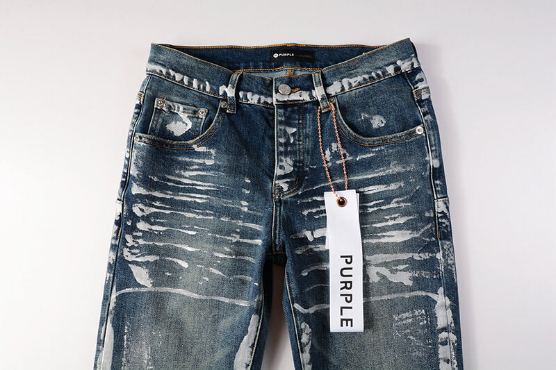 VELCEN Purple Brand Jeans #9040