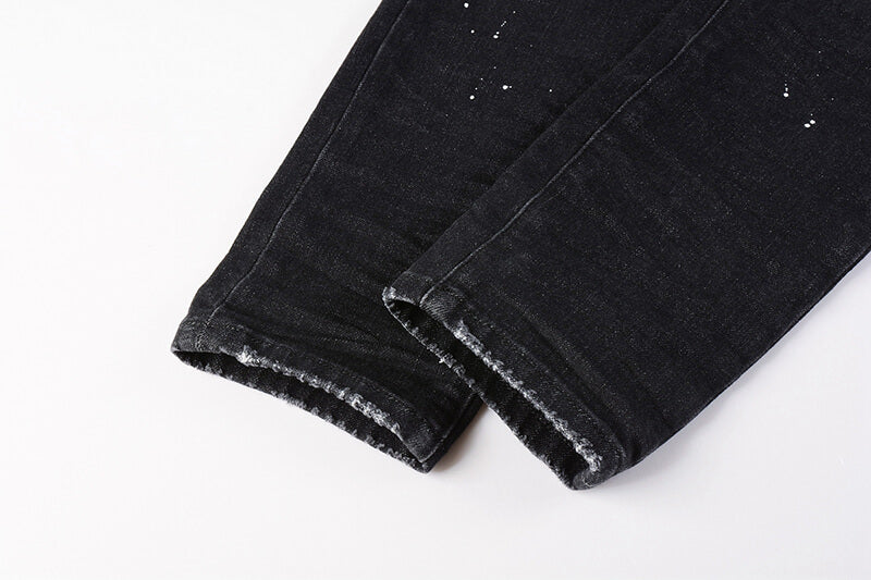VELCEN Purple Brand Jeans #9035