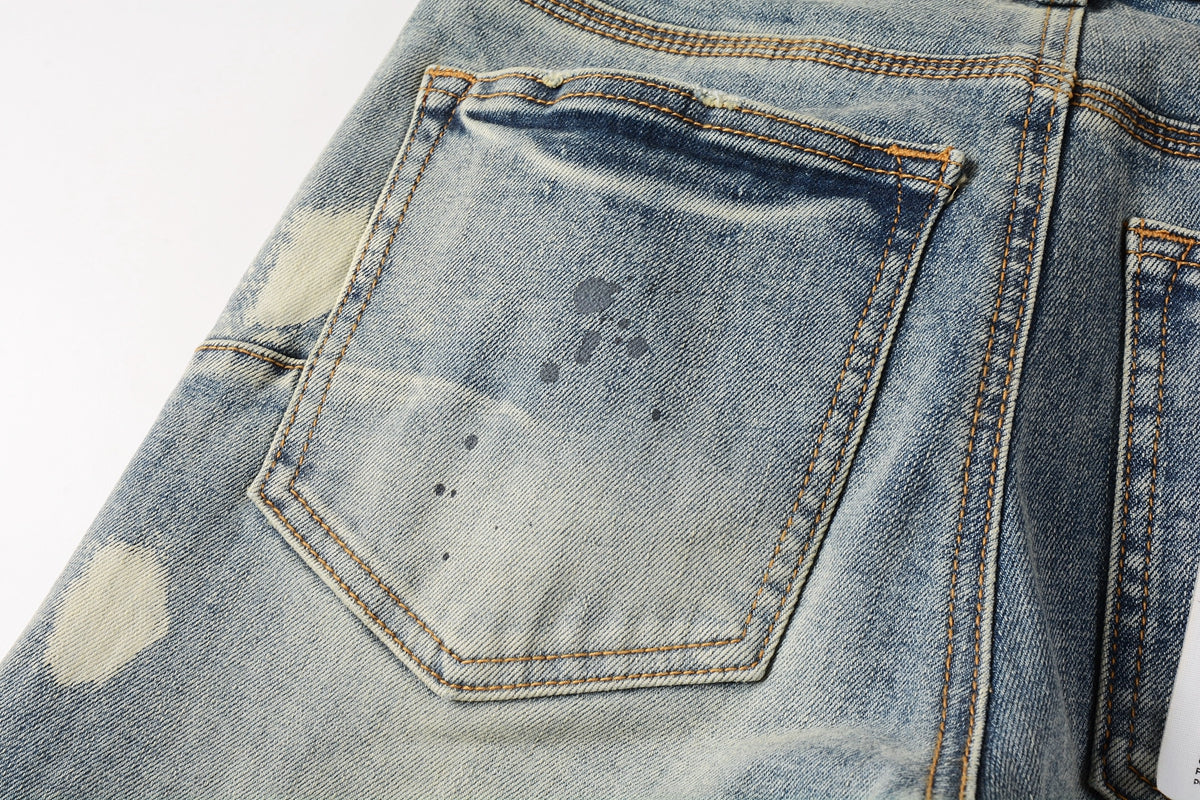 VELCEN Purple Brand Jeans #9092