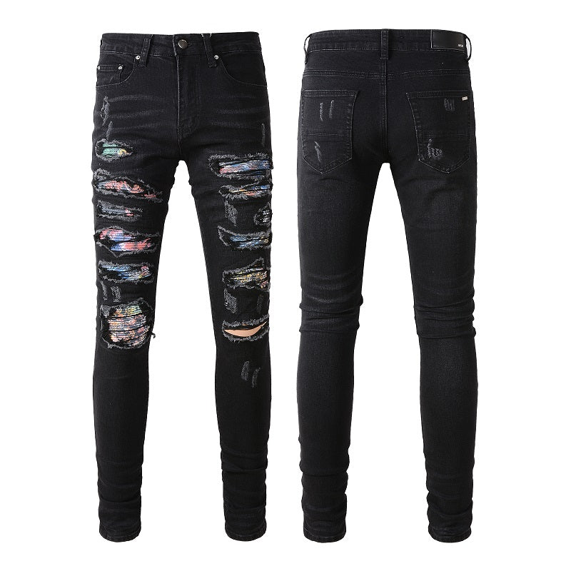 VELCEN Amiri Fashion Jeans  #875
