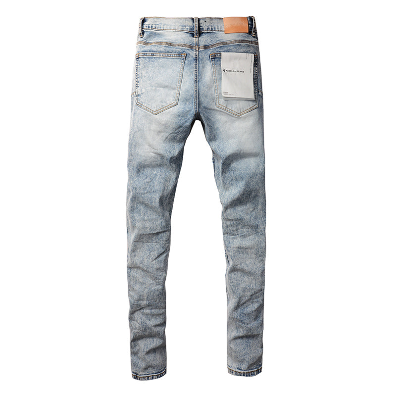 VELCEN Purple Brand Jeans #9053