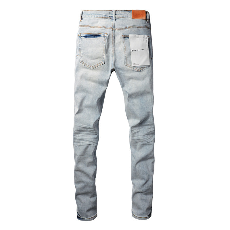 VELCEN Purple Brand Jeans #9048