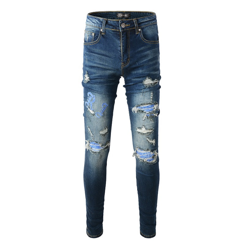 VELCEN Amiri Fashion Jeans  #838