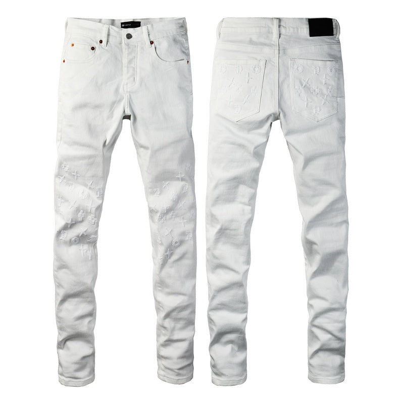 VELCEN Purple Brand Jeans #9113
