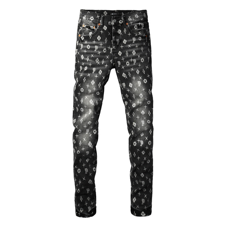 VELCEN Purple Brand Jeans #9112