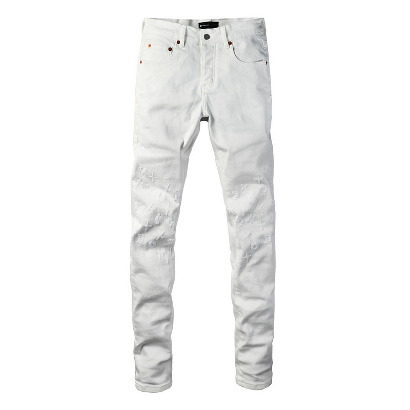 VELCEN Purple Brand Jeans #9113