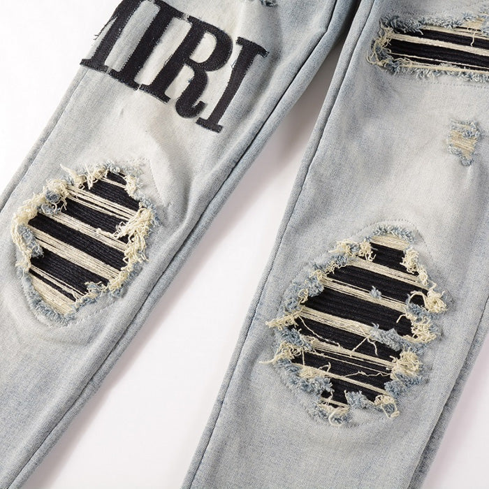 VELCEN Amiri Fashion Jeans  #866