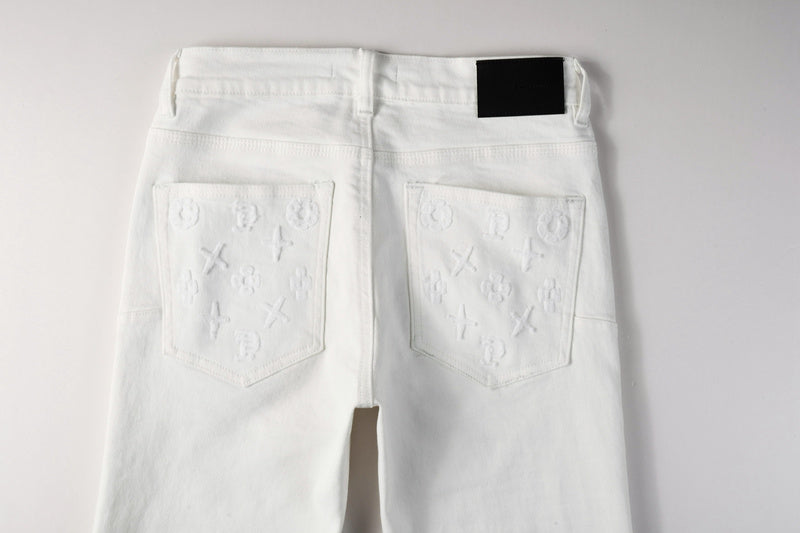 VELCEN Purple Brand Jeans #9113