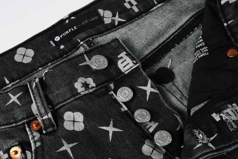 VELCEN Purple Brand Jeans #9112