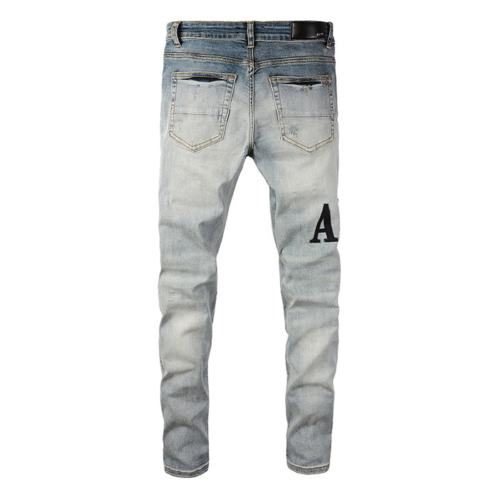 VELCEN Amiri Fashion Jeans  #866