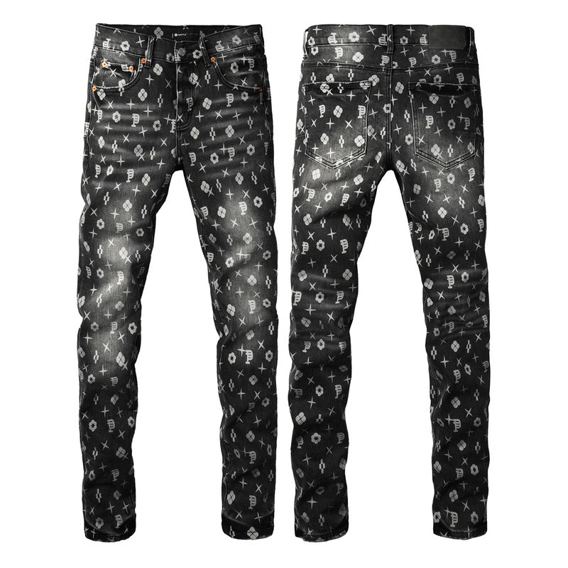 VELCEN Purple Brand Jeans #9112