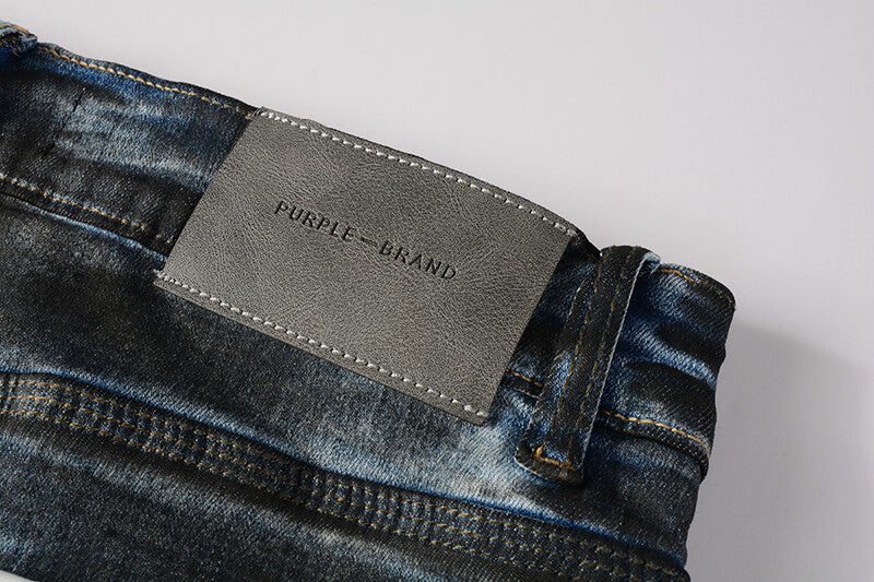 VELCEN Purple Brand Jeans #9051