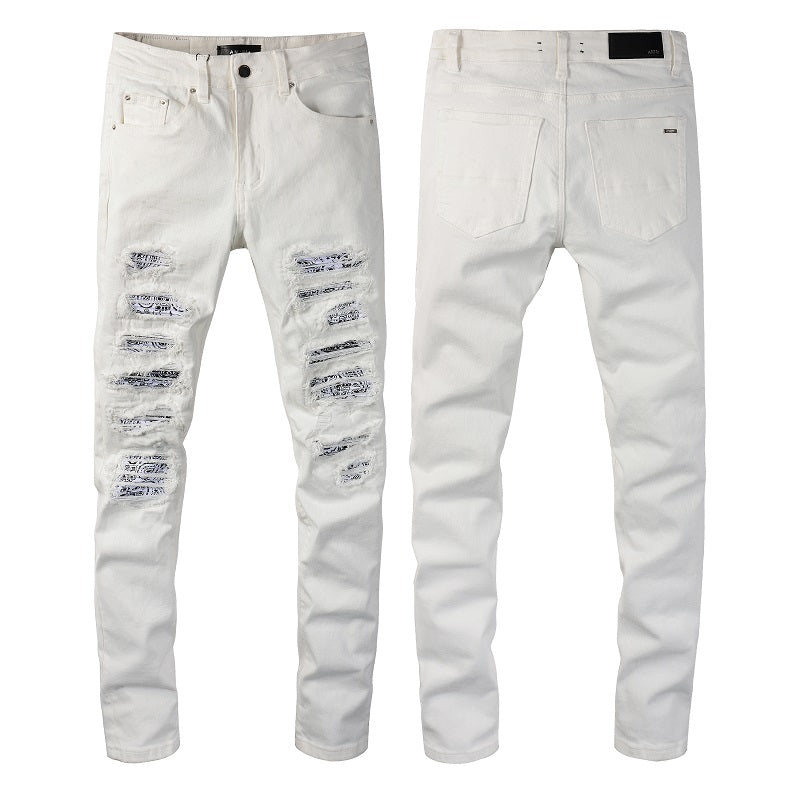VELCEN Amiri Fashion Jeans  #843