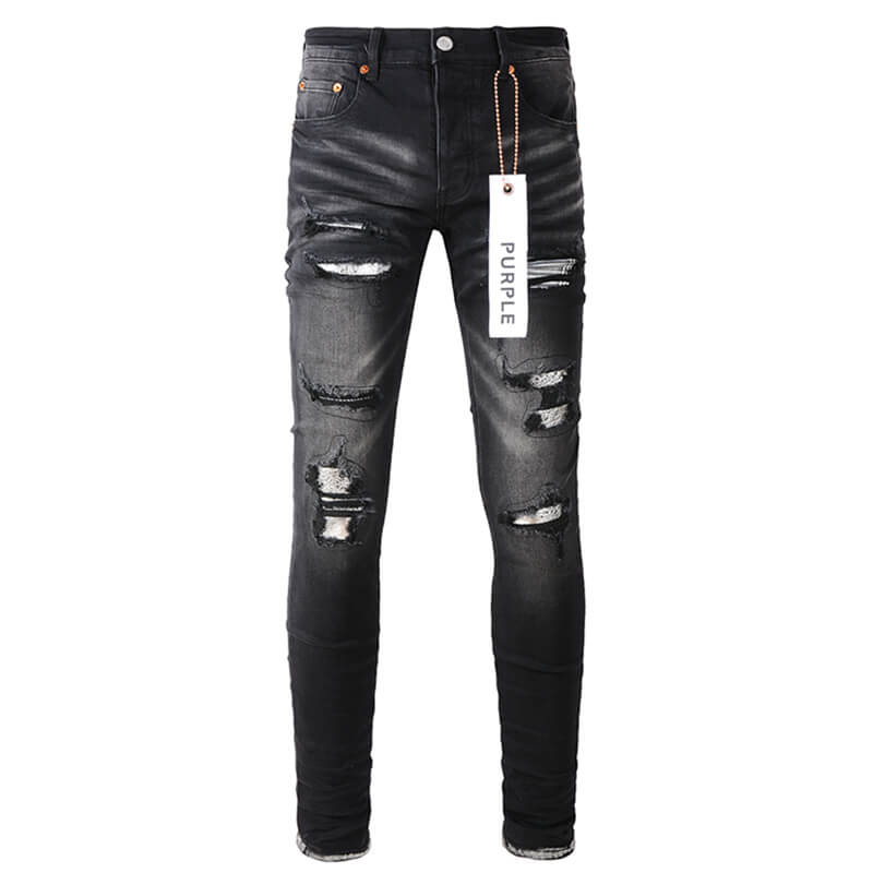 VELCEN Purple Brand Jeans #9001