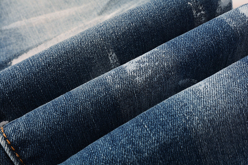 VELCEN Purple Brand Jeans #90511
