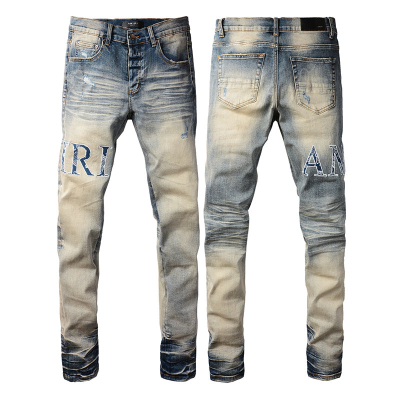 VELCEN Amiri Fashion Jeans #8892