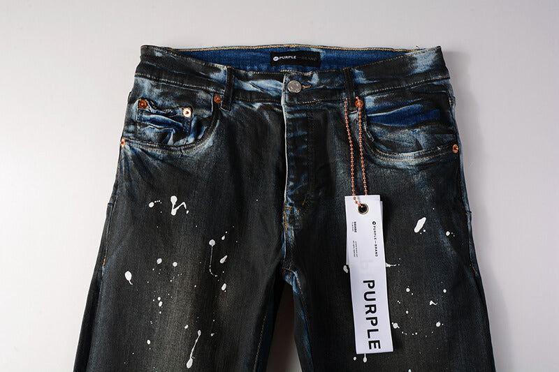 VELCEN Purple Brand Jeans #9051