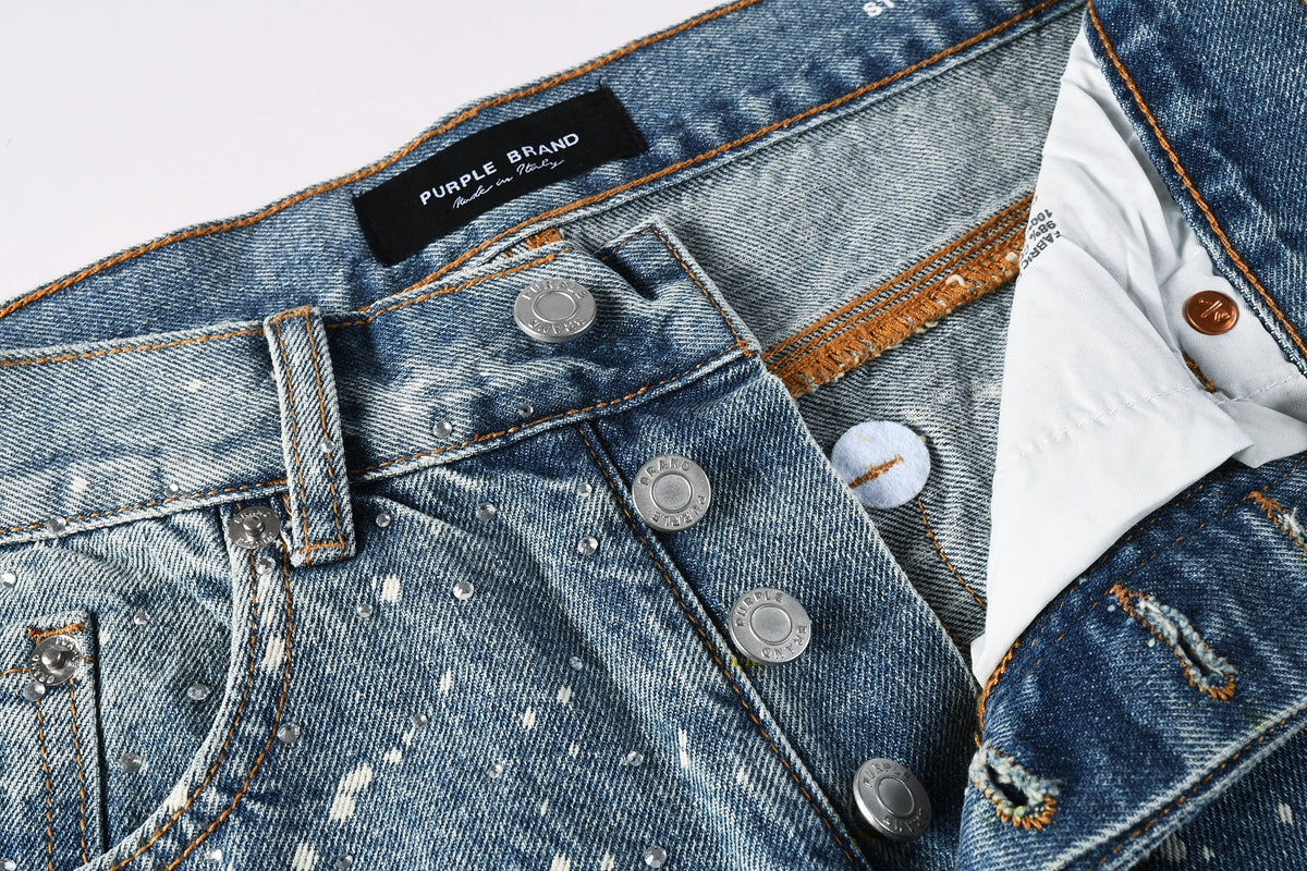 VELCEN Purple Brand Jeans #9126