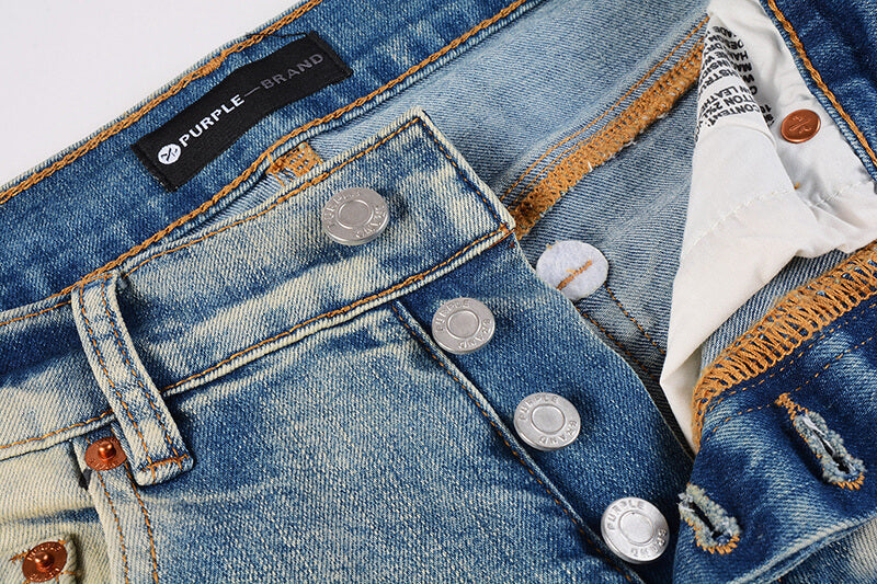 VELCEN Purple Brand Jeans #9007