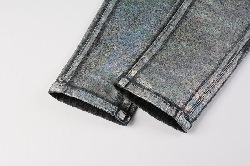 VELCEN Purple Brand Jeans #9028