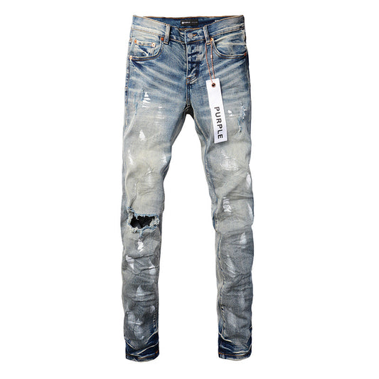 VELCEN Purple Brand Jeans #9043