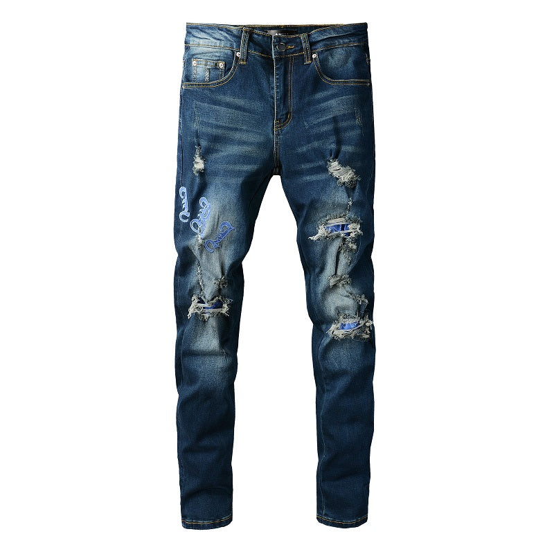 VELCEN Amiri Fashion Jeans  #838