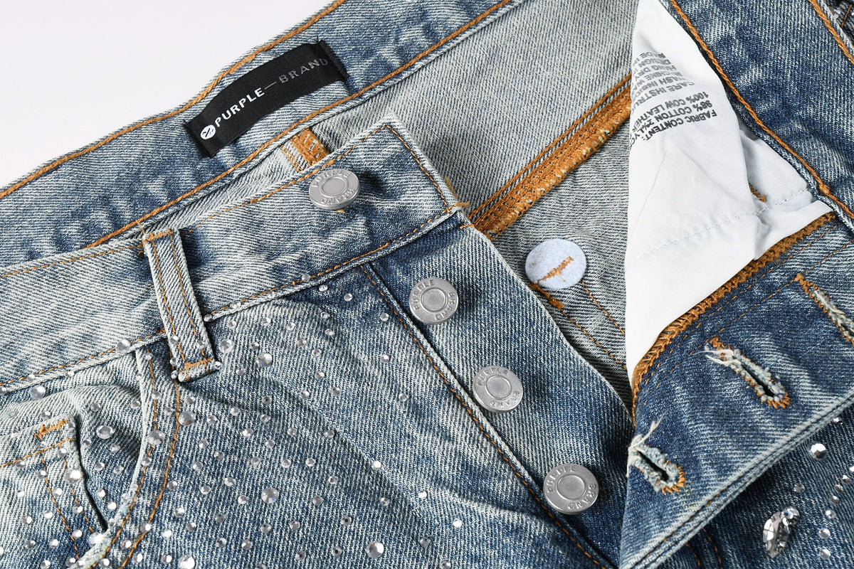 VELCEN Purple Brand Jeans #9129