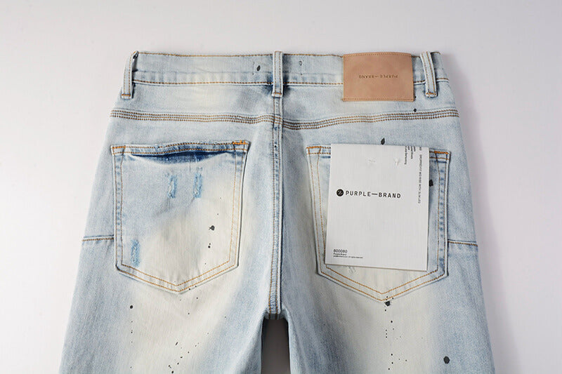 VELCEN Purple Brand Jeans #9006