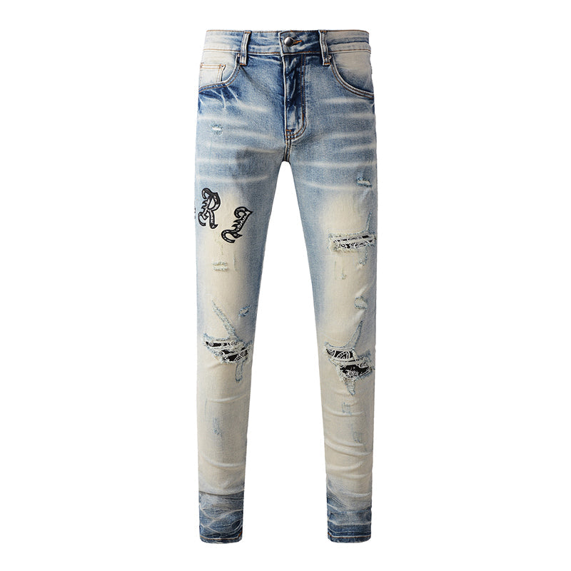 VELCEN Amiri Fashion Jeans #828-1