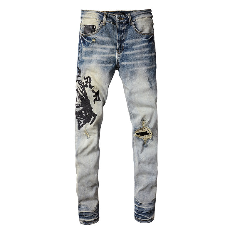 VELCEN Amiri Fashion Jeans  #882