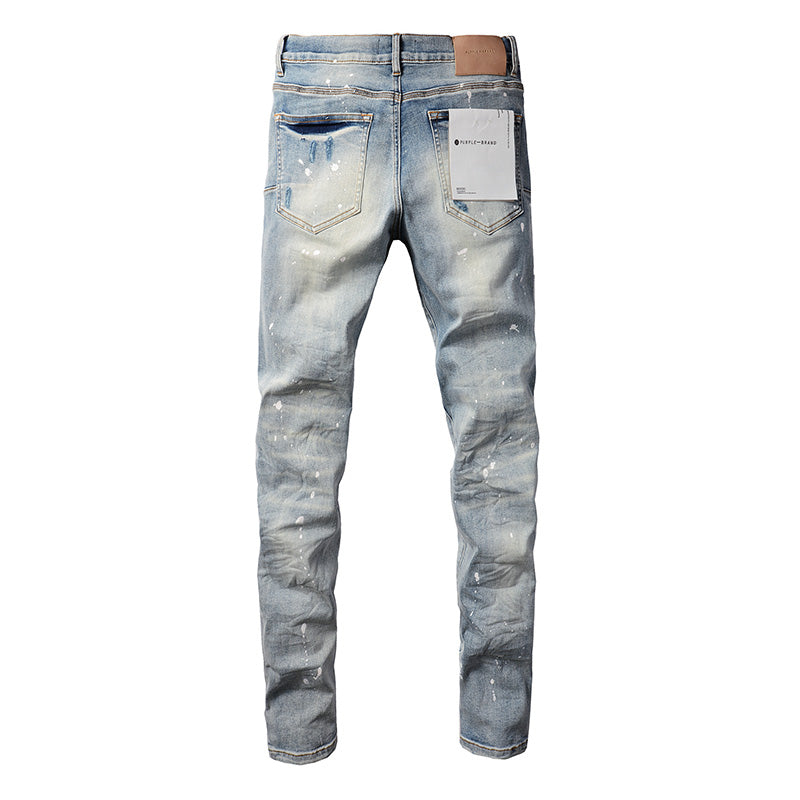 VELCEN Purple Brand Jeans #9003