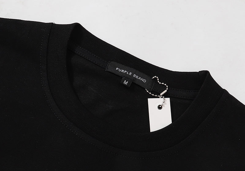 VELCEN Purple Brand Fashion T-Shirt