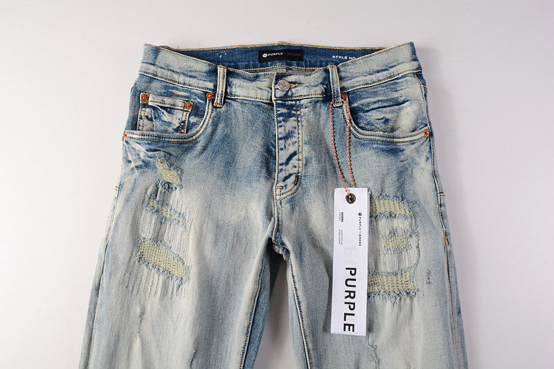 VELCEN Purple Brand Jeans #9050
