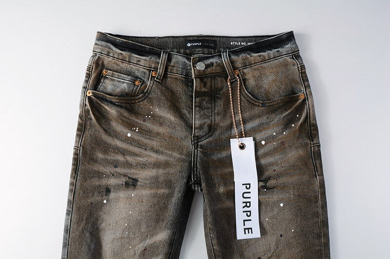 VELCEN Purple Brand Jeans #9031