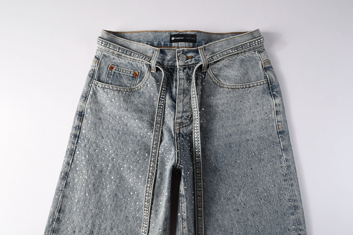 VELCEN Purple Brand Jeans #9133