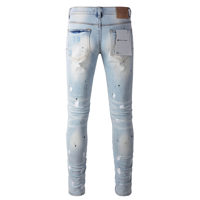 VELCEN Purple Brand Jeans #9006