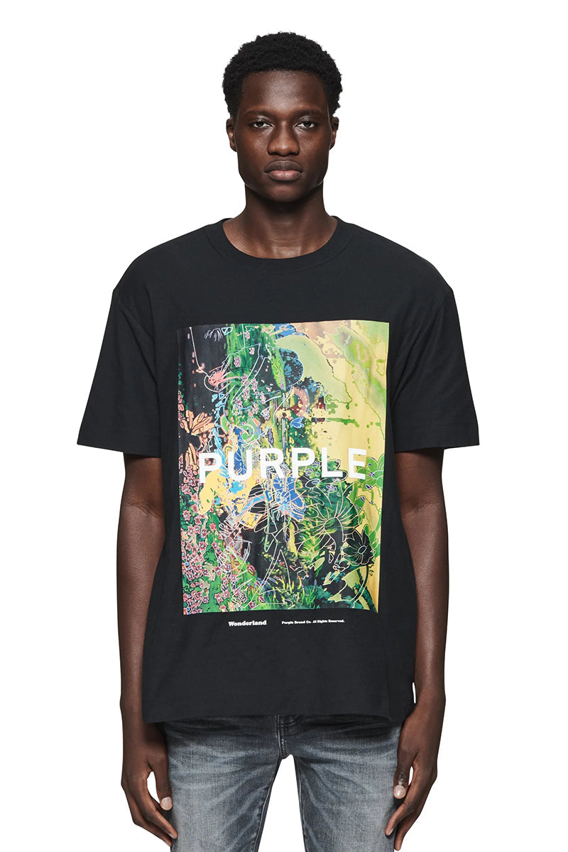 VELCEN Purple Brand Fashion T-Shirt