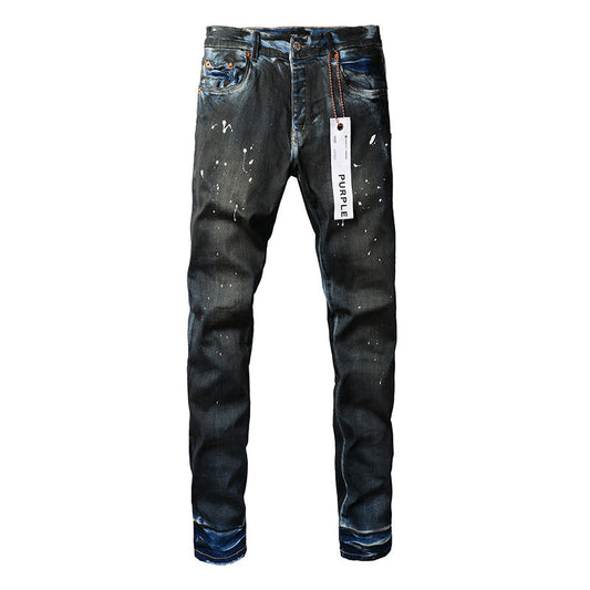 VELCEN Purple Brand Jeans #9051